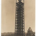 Sather Tower Under Construction - Steel Frame